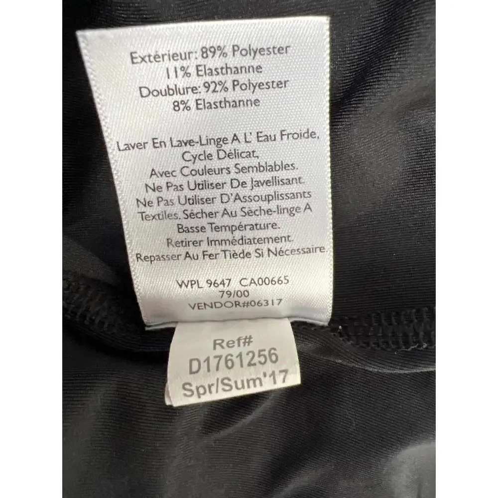 Eddie Bauer Women’s Skort / Skirt Size 14 Black Compression Shorts Activewear - Picture 4 of 7